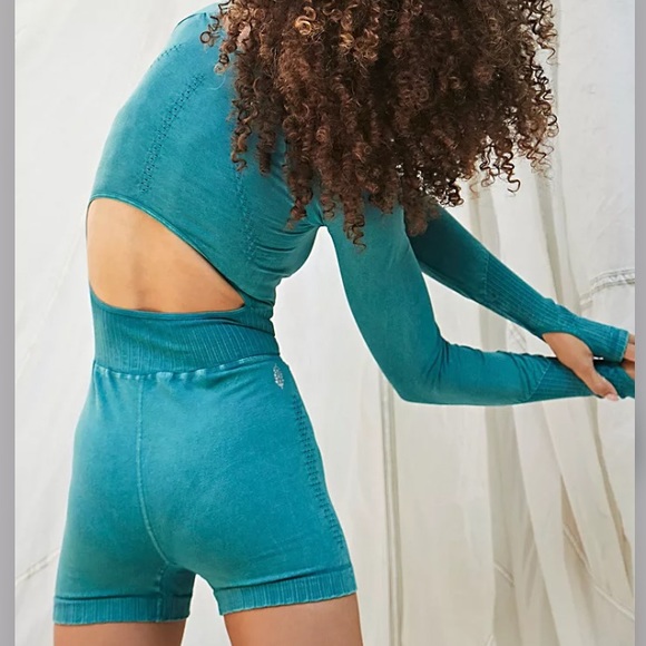 NWOT❗️Free People Good Karma Long Sleeve Runsie XS/S - Picture 15 of 15